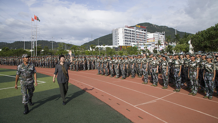 厦门华厦学院2015级新生军训成果汇报总结表